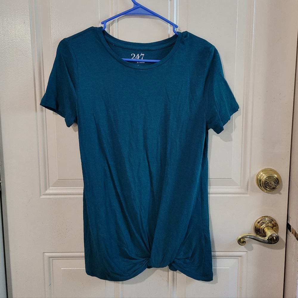 Maurices Teal Shirt
